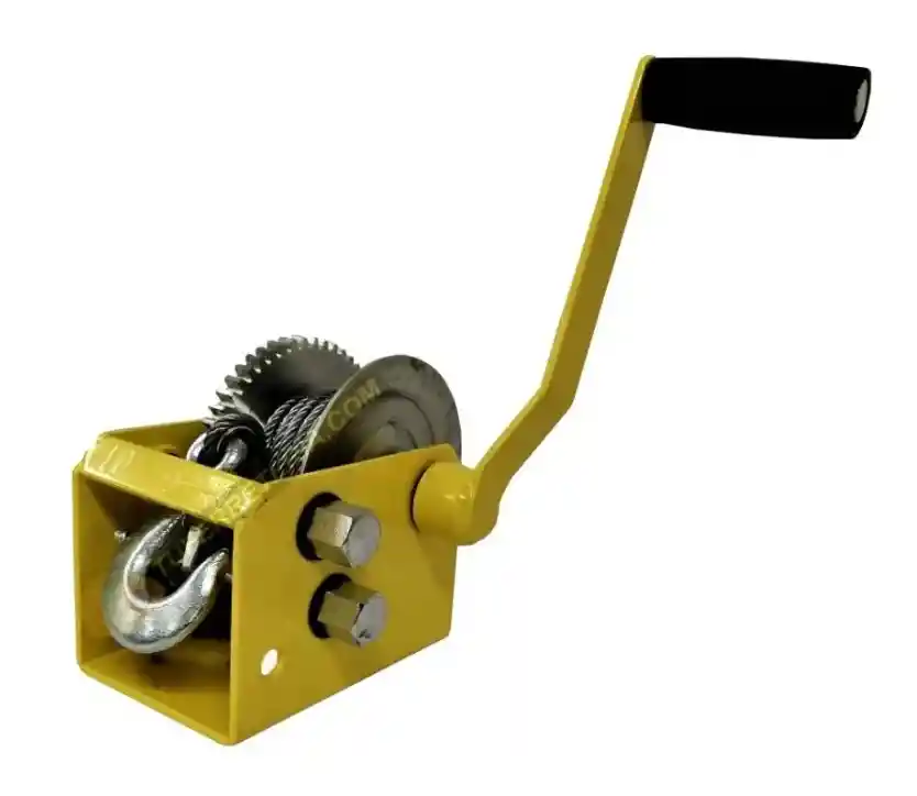 Winch Malacate Manual 2500 Lb Cable Tipo Pesado Uyustools