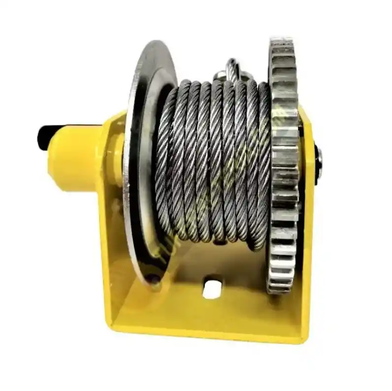 Winch Malacate Manual 2500 Lb Cable Tipo Pesado Uyustools