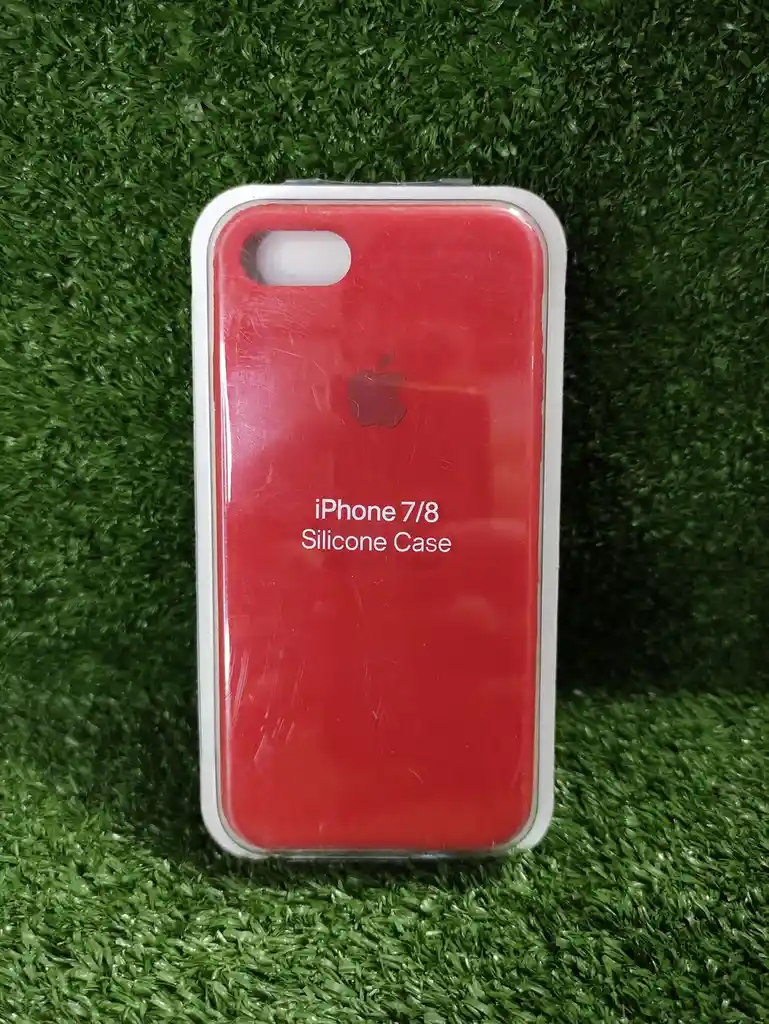 Iphone 7 | Forro Protector| Silicone Case | Rojo | Iphone | Carcasa | Funda | Anti Humedad