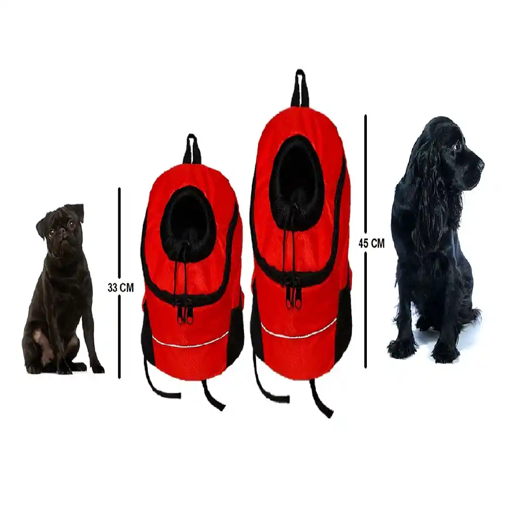 Mochila Bolso Hueco Grande Tipo Morral Para Perros Medianos