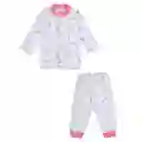 Pijama Bebé Estampado Niña Fucsia Medio Talla 12-18 Meses