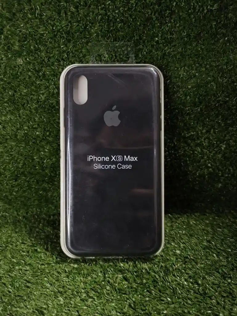 Iphone Xs Max | Forro Protector| Silicone Case | Negro | Iphone | Carcasa | Funda | Anti Humedad