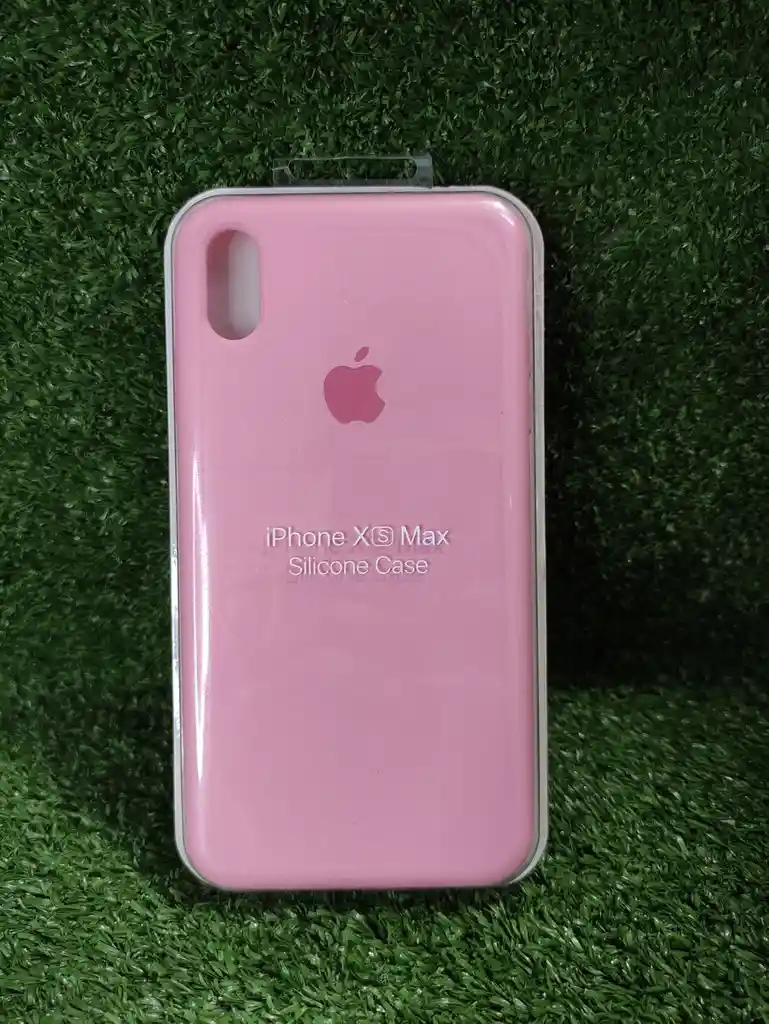 Iphone Xs Max | Forro Protector| Silicone Case | Rosado | Iphone | Carcasa | Funda | Anti Humedad