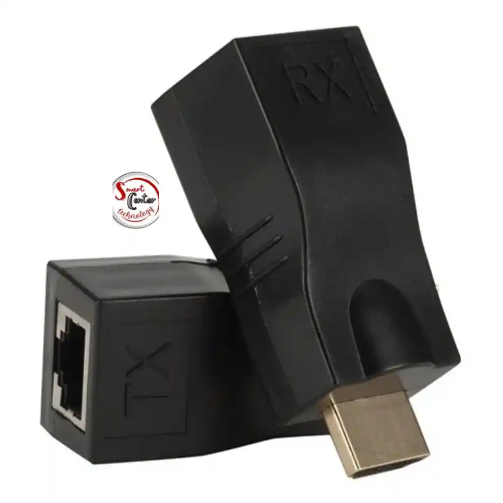 Extender Hdmi Pasivo Hasta 30 Metros Doble Linea Utp Cat 5 6