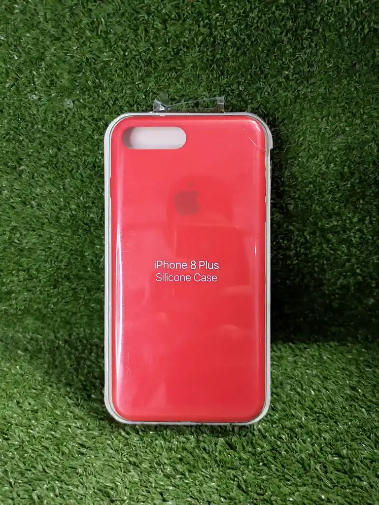 Iphone 7 Plus | Forro Protector| Silicone Case | Rojo | Iphone | Carcasa | Funda | Anti Humedad