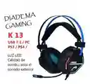 Diadema Gamer Unitec K13, Usb 7.1 Virtual Ps3/ps4/pc Luz Led