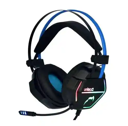 Diadema Gamer Unitec K13, Usb 7.1 Virtual Ps3/ps4/pc Luz Led