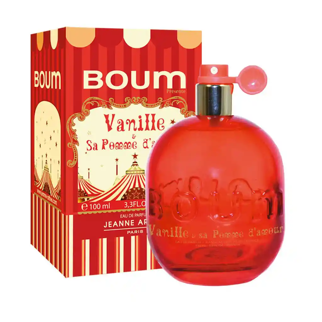 Jeanne Arthes  Locion Perfumeboum Vanille Sa Pomme Damour 100Ml Edp Mujer Original Garantizada