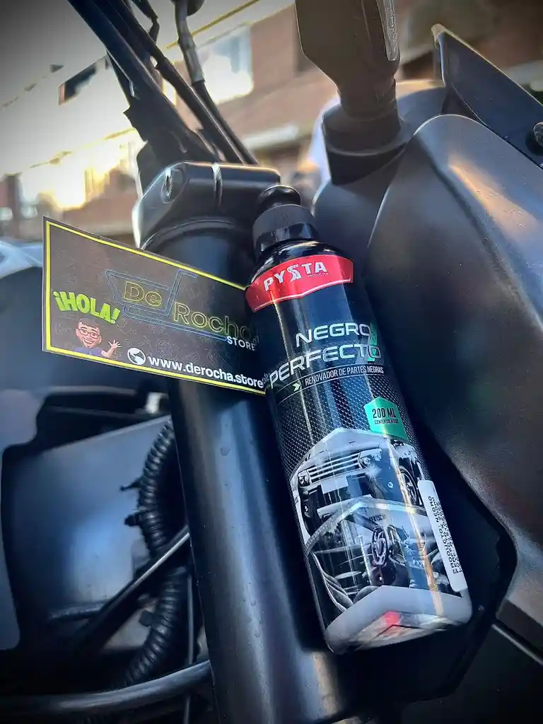 Cera Negro Perfecto Brilla Limpia Protege Para Moto Carro