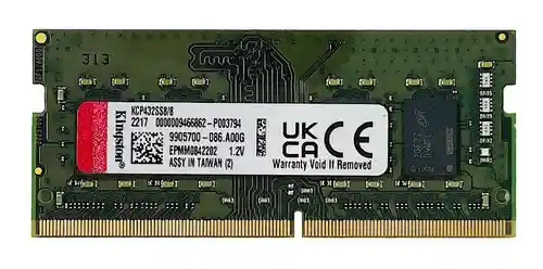 Memoria Ram Kingston Kcp432ss8/8 8gb Ddr4 3200- Verde