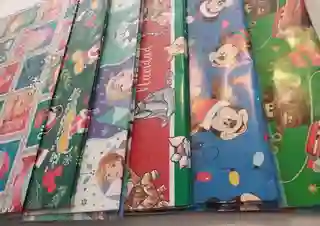 Rollo Papel Regalo Navideño Infantil (niño) X10 Pliegos (100x70) Del Mismo Motivo