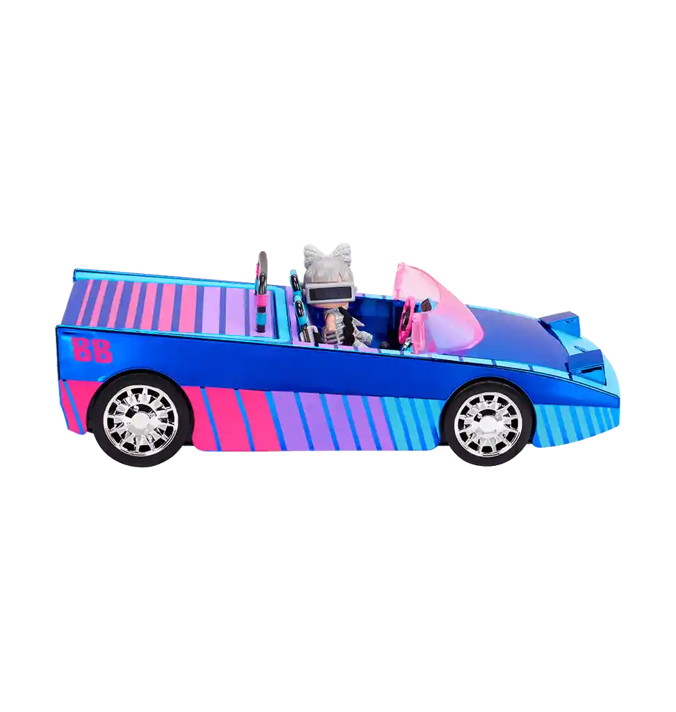 Muñeca Lol Original L.o.l Set Dance Machine Carro 3 En 1