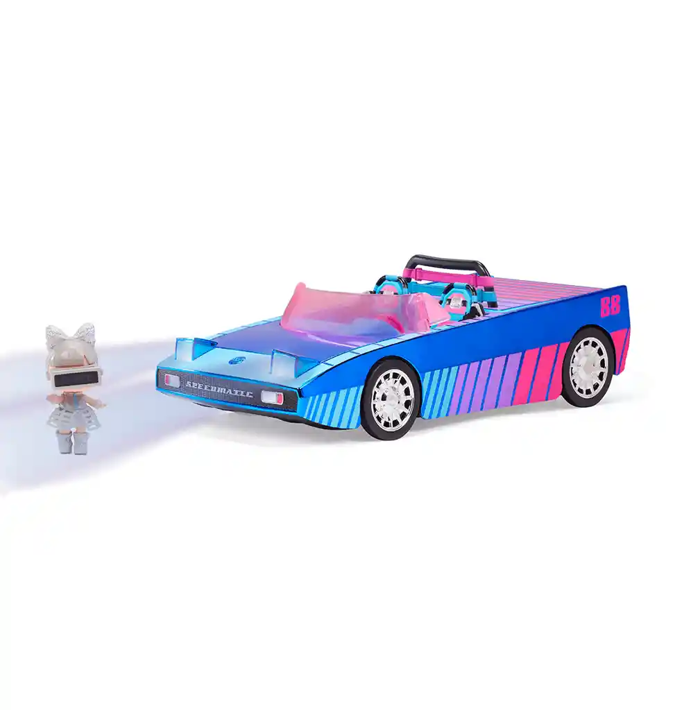 Muñeca Lol Original L.o.l Set Dance Machine Carro 3 En 1