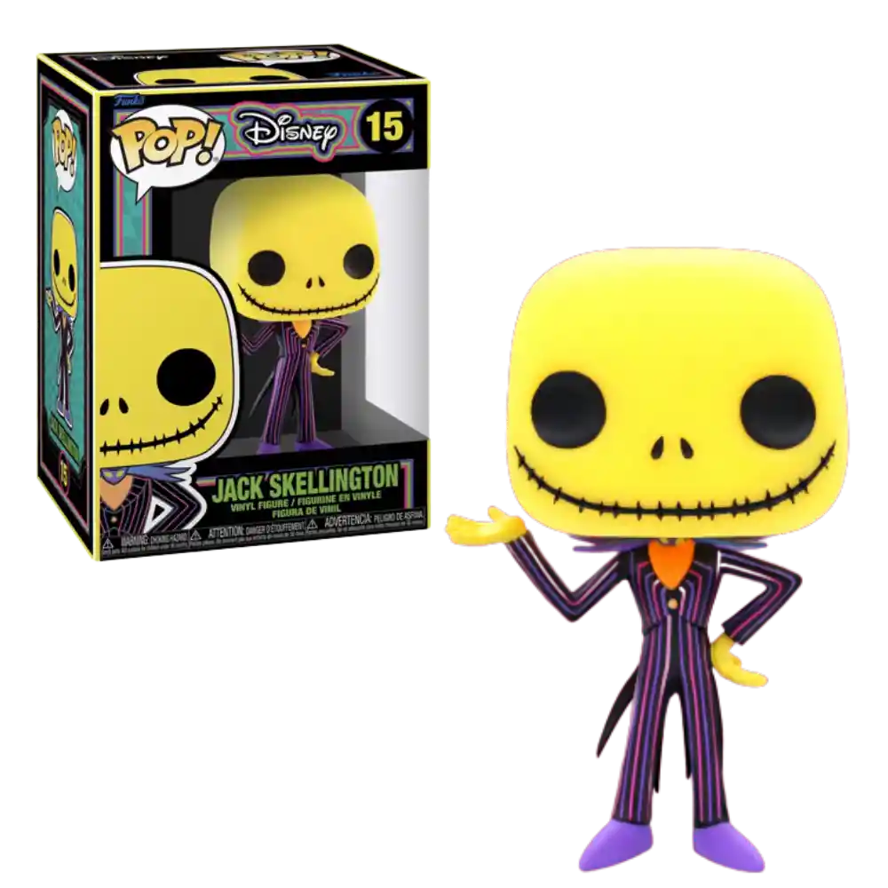 Jack Skellington Funko Pop Disney 15 Blacklight