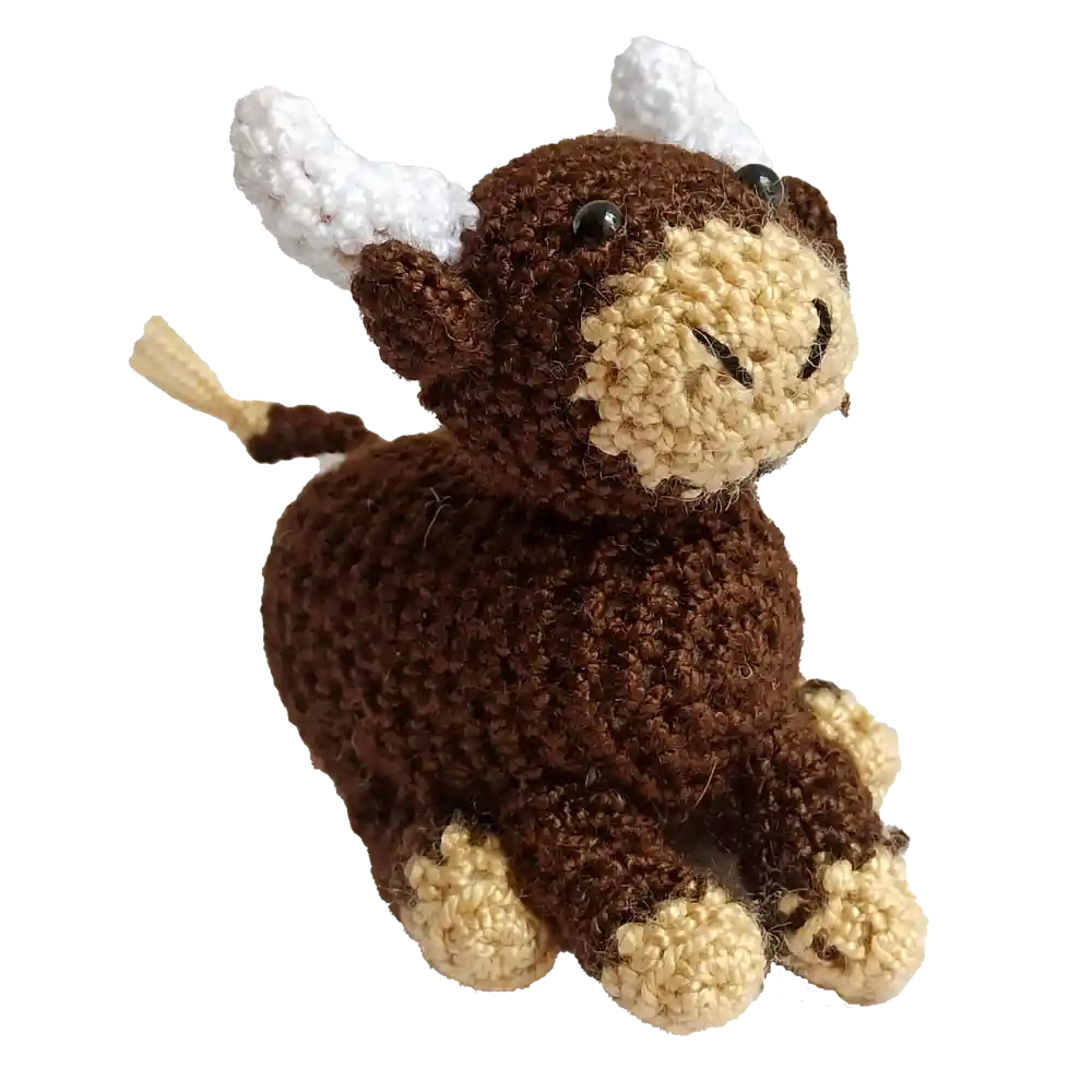 Amigurumi Pesebre Buey