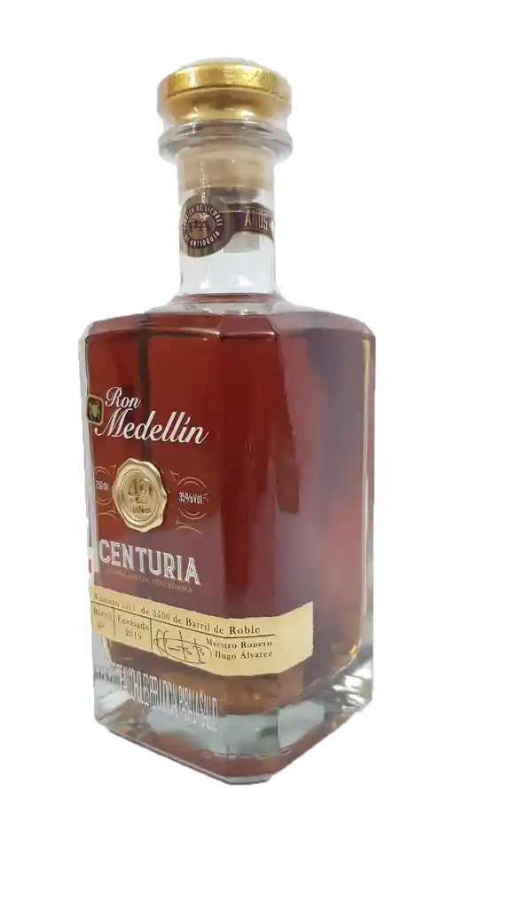 Medellin Ron Centuria 49 Años 750 Ml