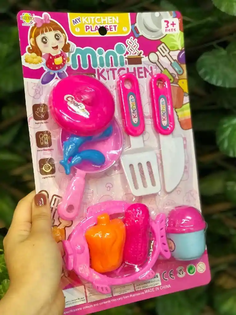 Kit De Cocina De Juguete Para Niñas Pequeño