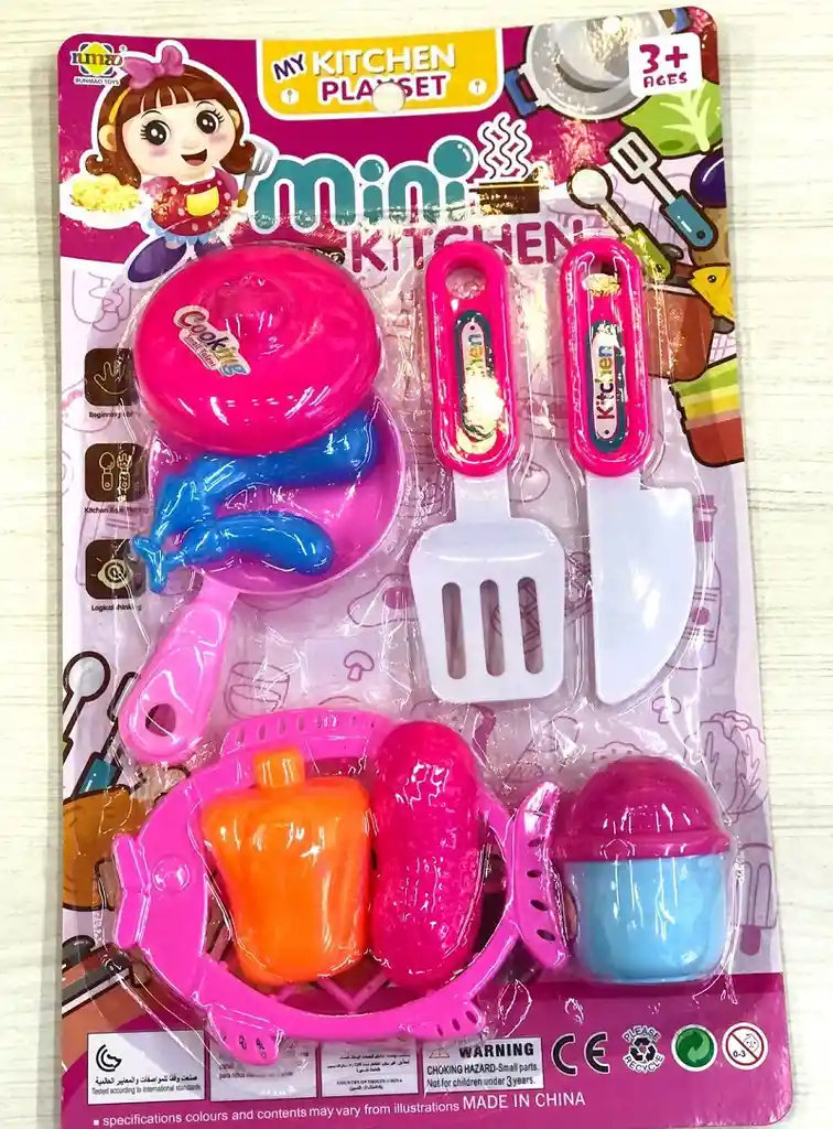 Kit De Cocina De Juguete Para Niñas Pequeño