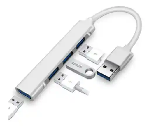 Hub Multipuerto Hub 4 Puertos Usb 3.0 Multi Splitter