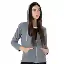 Hoodie Térmico Mujer Nevado Del Cocuy Talla Xxl Gris Medio