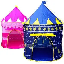 Carpa Castillo Azul Y Rosado