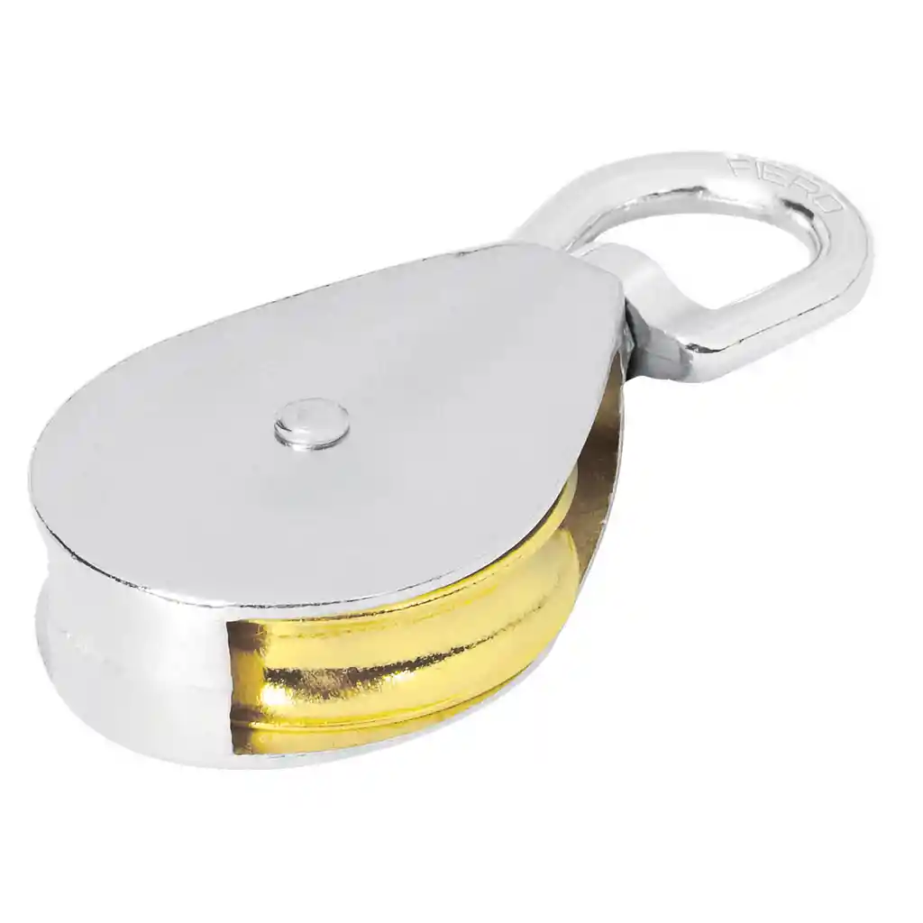 Polea Garrucha Metálica Para Noria De 2", Fiero