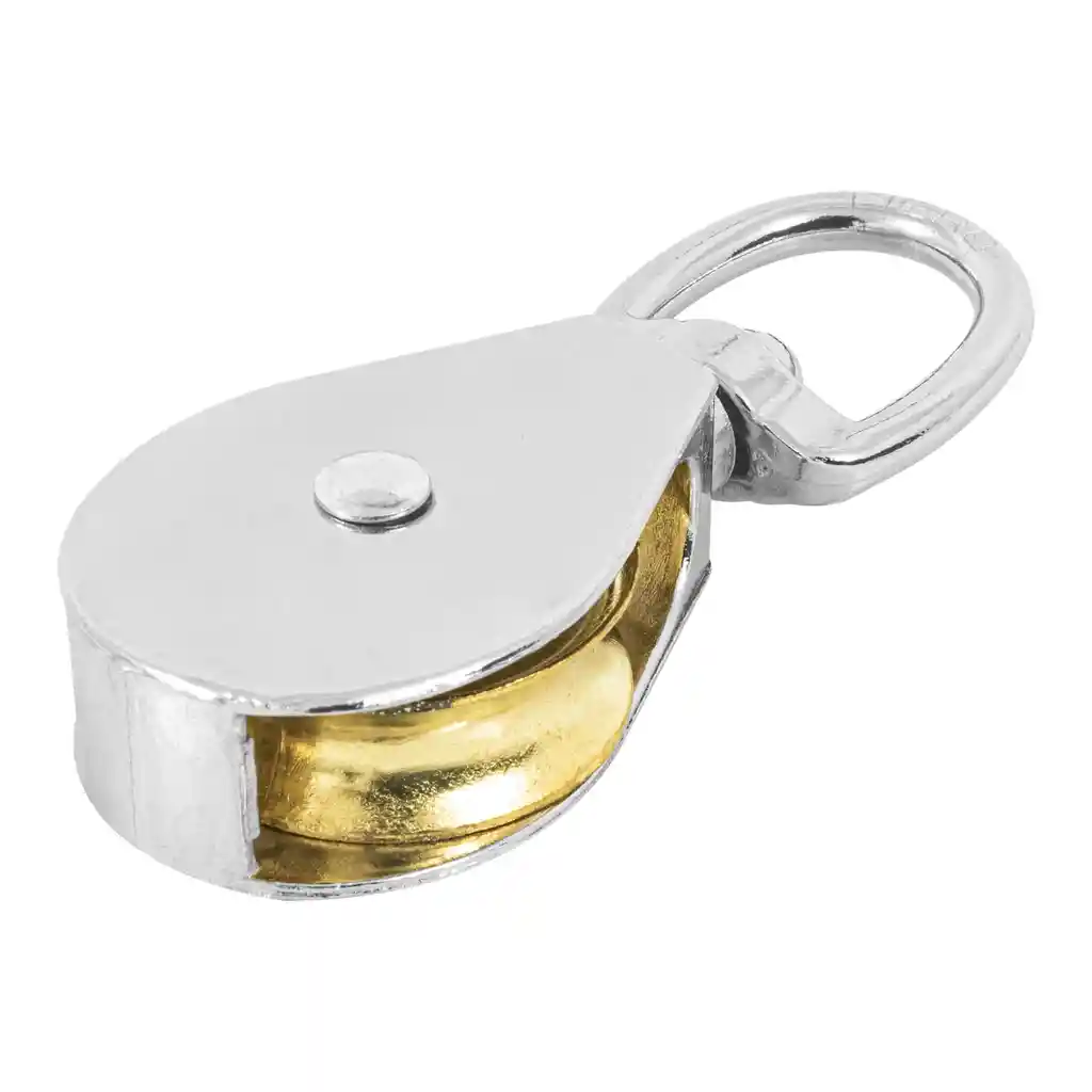 Polea Garrucha Metálica Para Noria De 1-1/2", Fiero