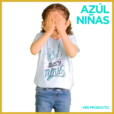 Camiseta Azul Niño/niña