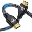 Cable Hdmi 2.1 8k Alta Velocidad 3 Metros Ultra Hd 48 Gbps