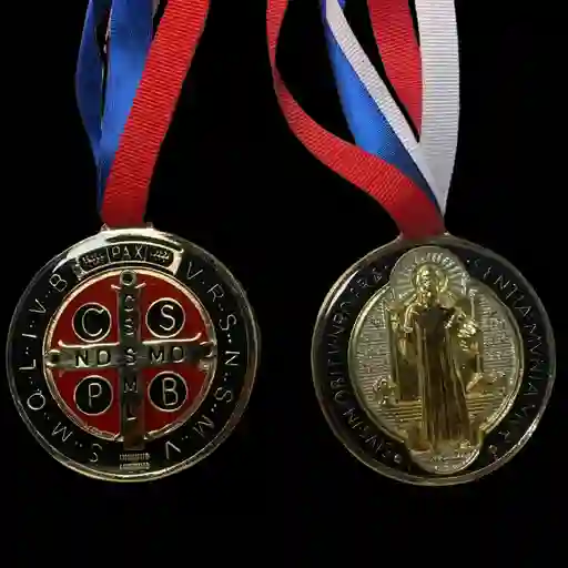 Medallón San Benito - 7.5cms De Diámetro