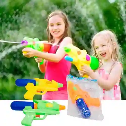 Pistola Lanzador De Agua Juguete Niños Piscina Juego Niño