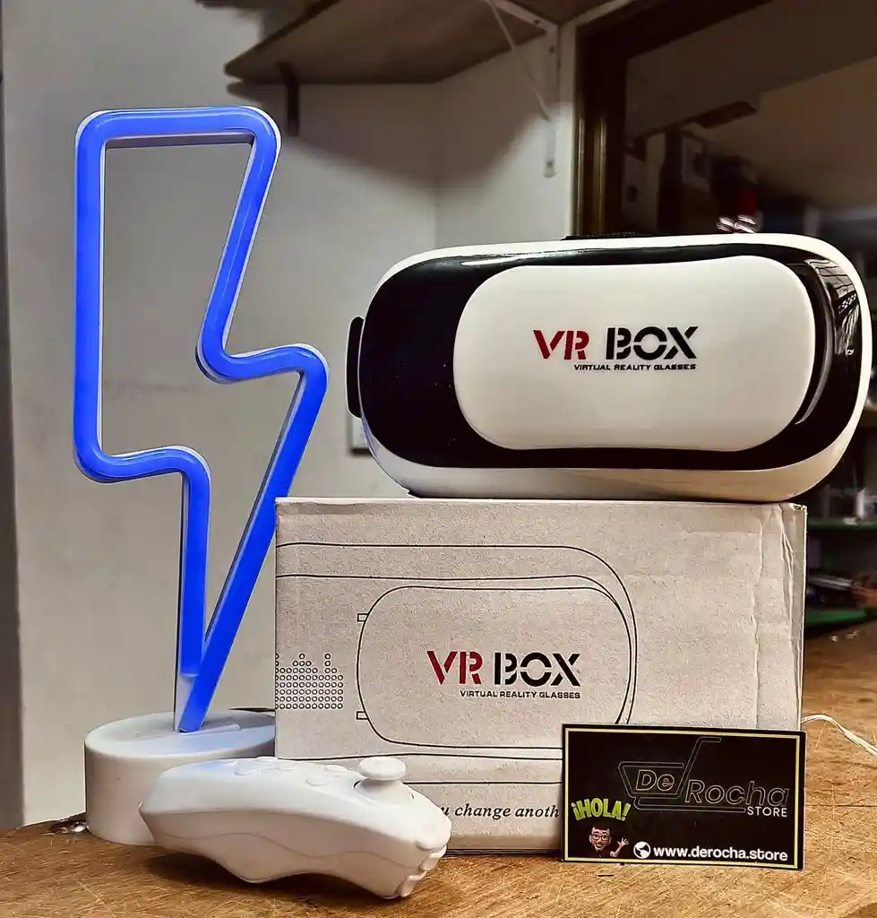 Navidad Gafas Realidad Virtual 3d Vr Box Telefonos Intelig + Control