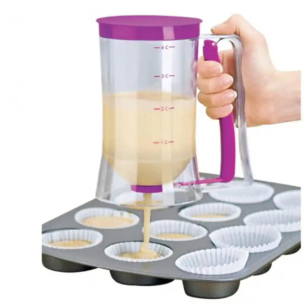 Dispensador Dosificador De Masa Para Panqueques, Wafles