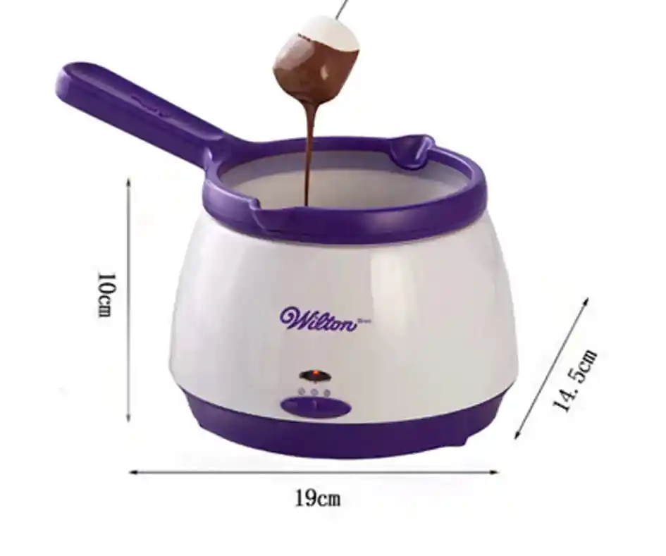 Olla Eléctrica Fondue Para Derretir Fundir Chocolate Postres