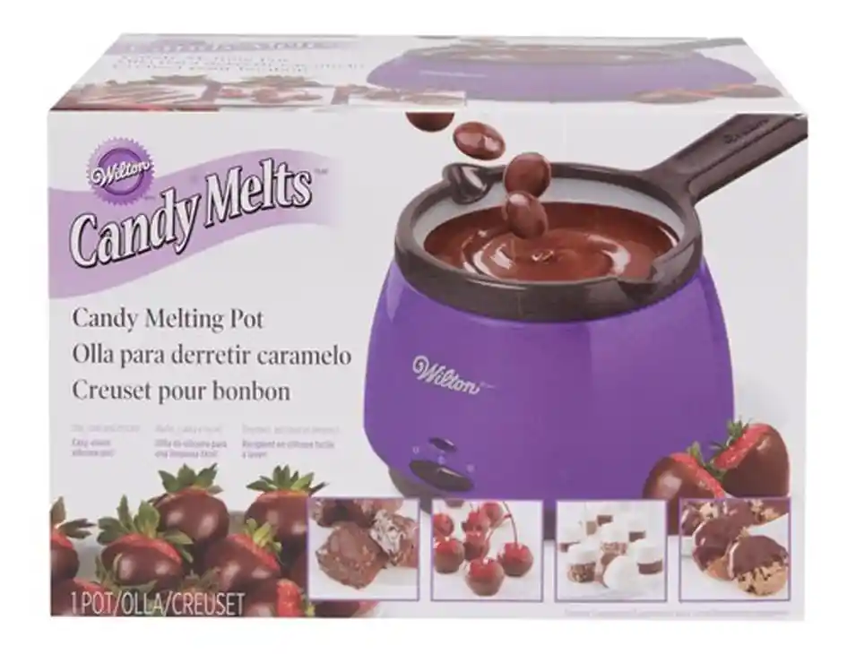 Olla Eléctrica Fondue Para Derretir Fundir Chocolate Postres