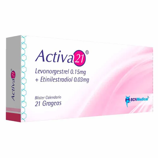 Activa21 Levonorgestrel (0.15 mg) Etinilestradiol (0.03 mg)