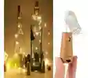 Luz Led Tipo Corcho Para Decoración Botellas Luz Calida