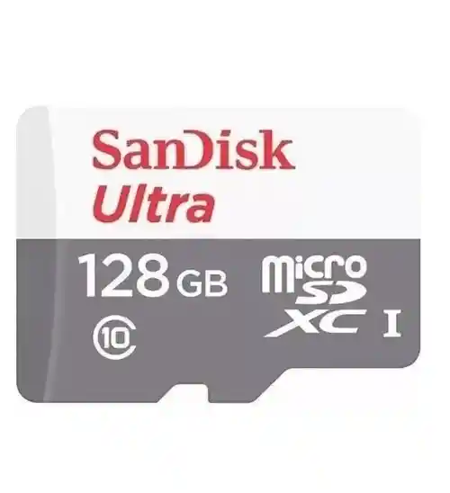 Tarjeta De Memoria Sandisk Sdsquns-128g-gn6ta Ultra Con Adaptador Sd 128gb