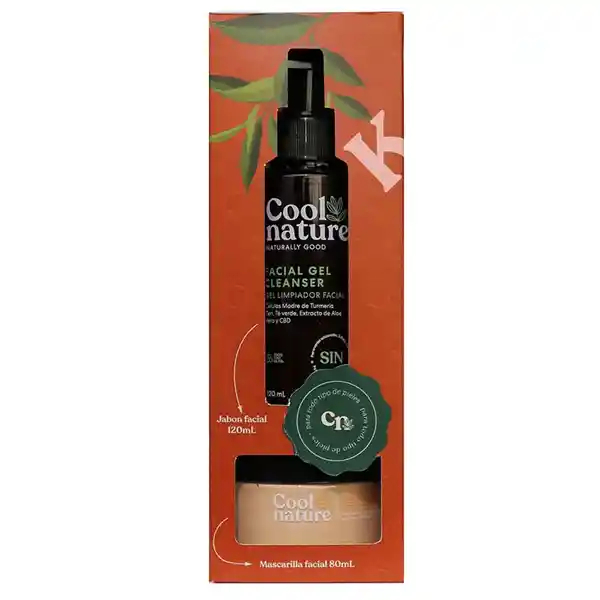 Kit Facial Reafirmante Cool Nature Duo