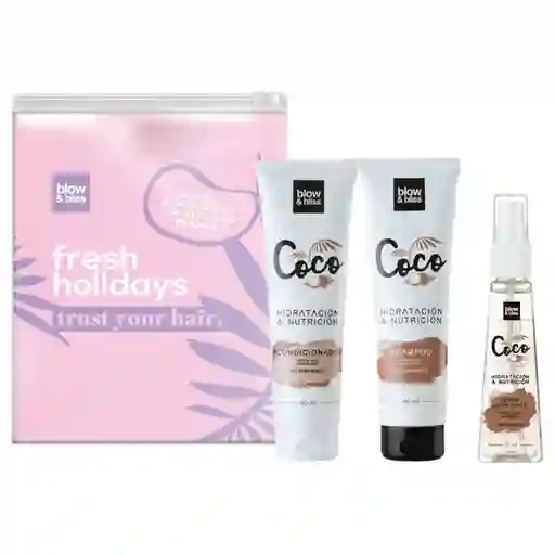 Kit Capilar Viajero Blow & Bliss Coco Trio