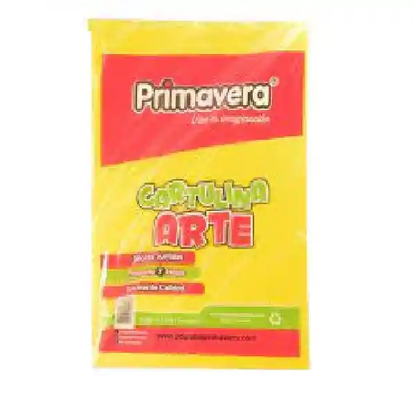Cartulina Bristol X7 Unidades Colores Fuertes