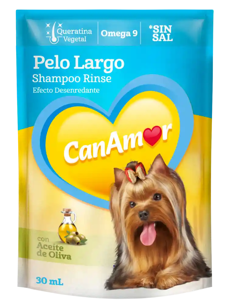  CanAmor  Sobre Shampoo Pelon Largounidad 30Ml 