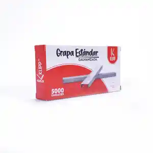 Grapa Estándar Galvanizada 5000 Unidades