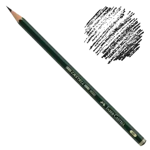 Lápiz Hb6 Faber Castell 9000