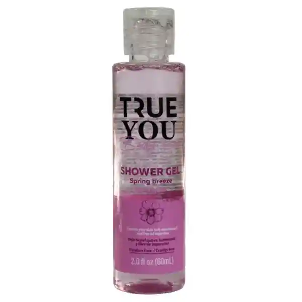 Jabón Líquido True You Shower Gel Spring Breeze 60ml