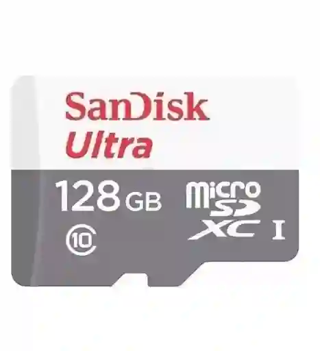 Tarjeta De Memoria Sandisk Sdsquns-128g-gn6ta Ultra Con Adaptador Sd 128gb