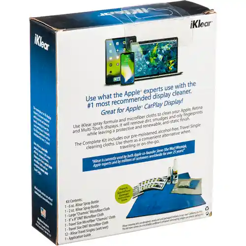 Iklear Kit Limpieza Pantalla 6 Oz Ipad Iphone Mac Display