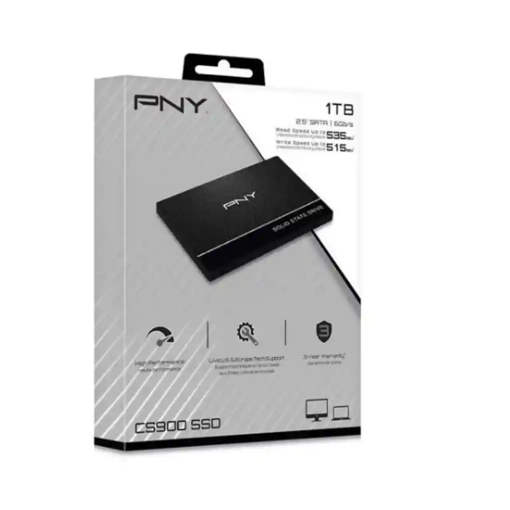 Disco Estado Solido Ssd Pny Cs900 1tb 2.5