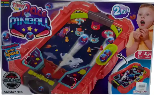 Juego Espacio Spac Pinball 2 En 1 / Niños.