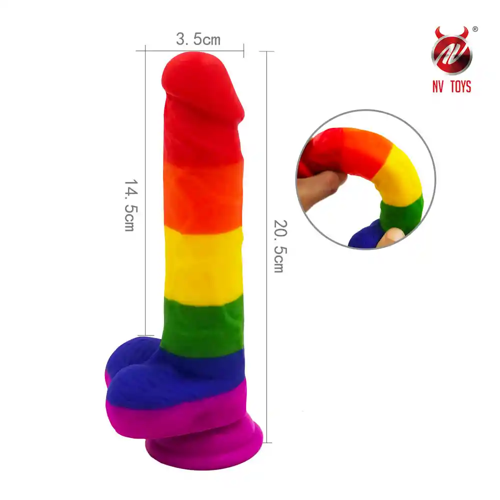 Dildo Gode Rainbow Nv Toys